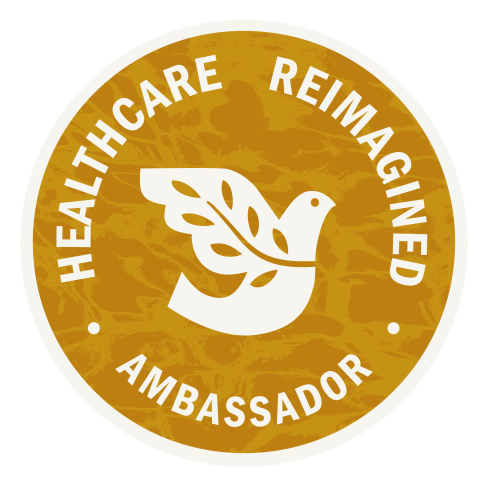 Healthcare Reimagined Ambassador logo 