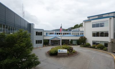 Exterior of PeaceHealth Ketchikan Medical Center Front Entrance