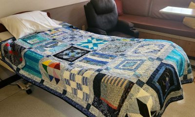 One of the first quilts created by the Kalama Quilters