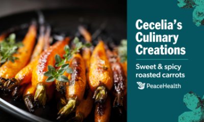 Sweet and spicy roasted carrot recipe