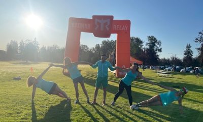 PeaceHealth United General caregivers celebrate competing in the Ragnar Road Northwest Relay, which traverses nearly 200 miles.