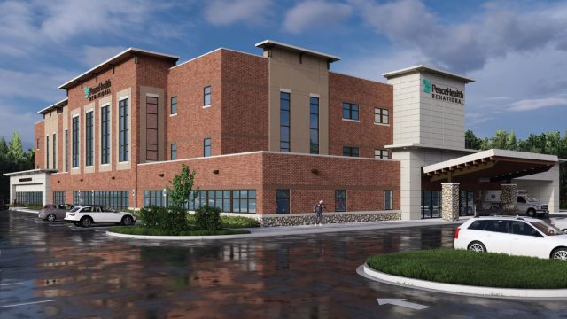 Rendering of Behavioral Health Building