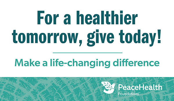 For a healthier tomorrow, give today! 